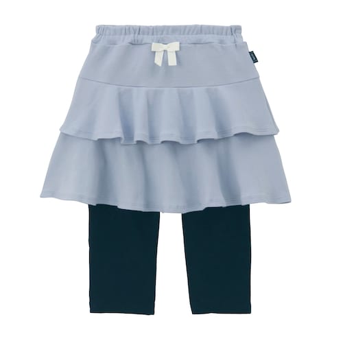接触冷感２段フリル七分丈スカッツ 【子供服】