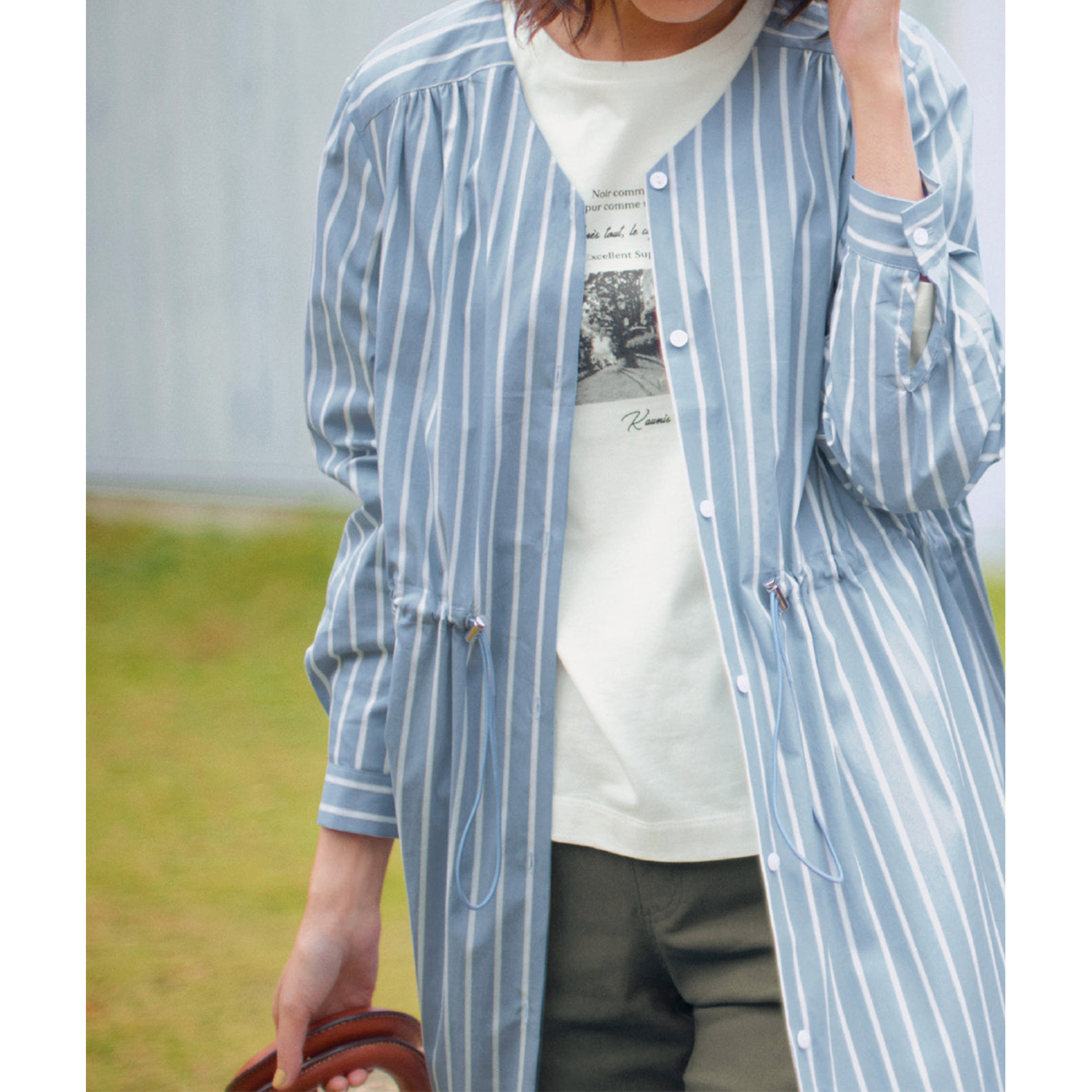 ワンピースにもなるシャツコート Ll 6l ラ フィット La Fite 通販のベルメゾンネット ワンピースにもなるシャツコート Ll 6l ラ フィット La Fite 通販のベルメゾンネット