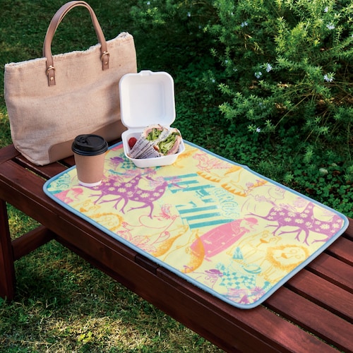 ふんわりマイクロファイバーのマルチマット「ムーミン」