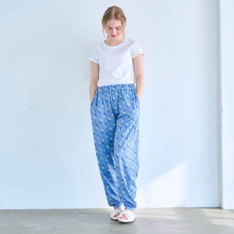 モデル身長167cm／M ※撮影用のため、股下＋4cmになります　ミモザ着用