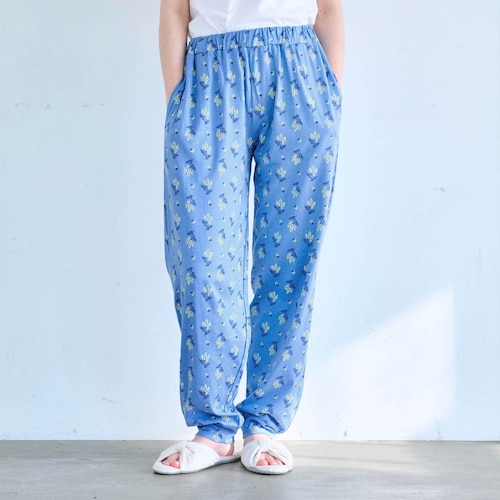【新柄登場】 ゆるっとルームパンツ 「ミニラボ」