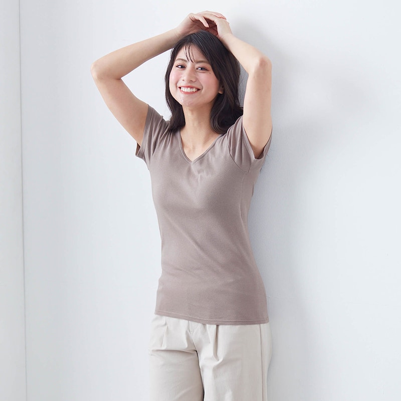 モデル身長168cm／M