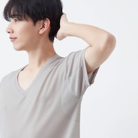 身生地二重の汗取りパッド
