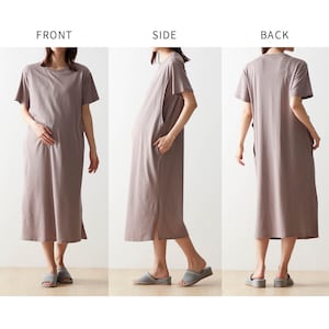 産前／モデル身長168cm・マタニティMサイズ着用