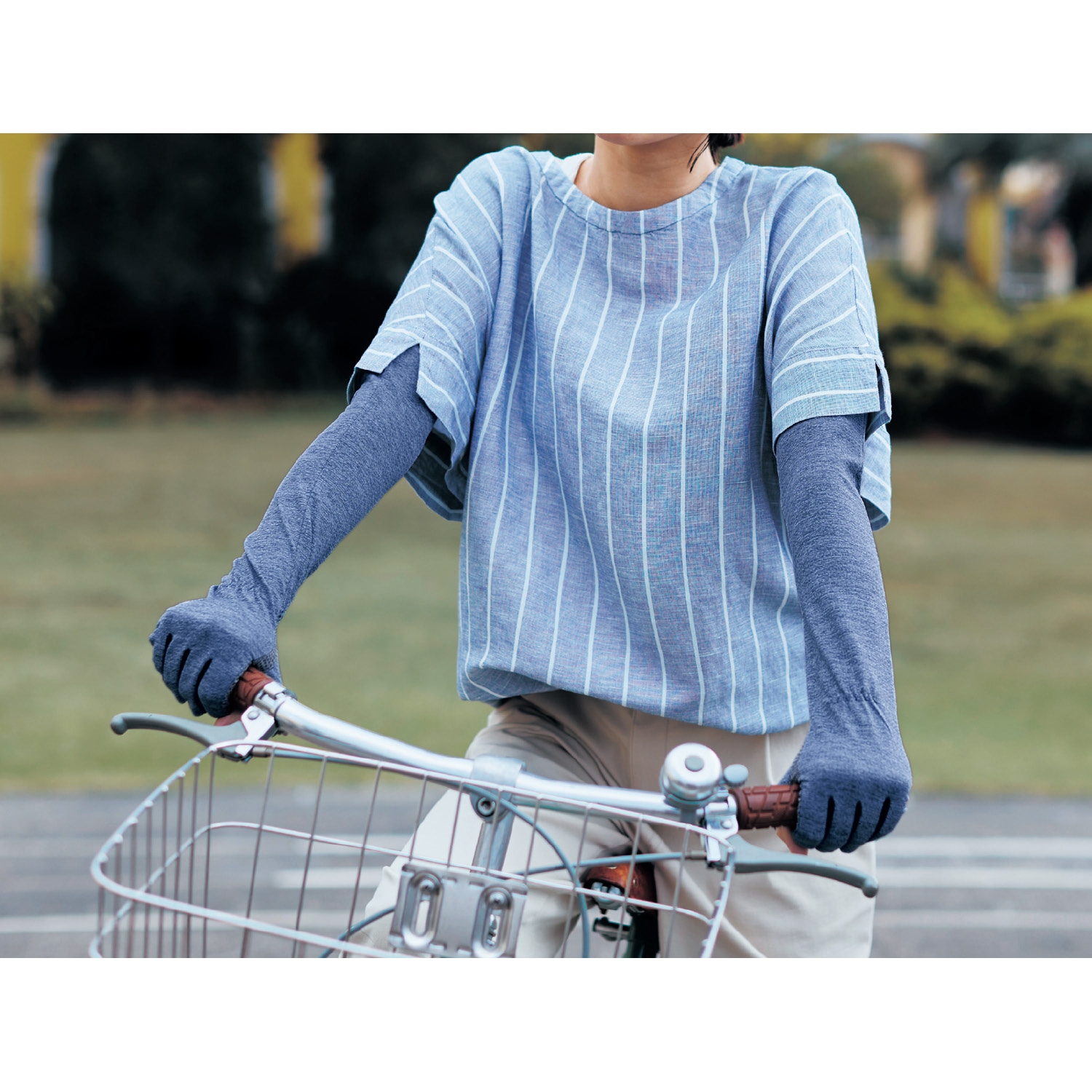 接触冷感素材の指切りタイプuv対策ロング手袋 夏の超最強 超最強 通販のベルメゾンネット 接触冷感素材の指切りタイプuv対策ロング手袋 夏の超最強 超最強 通販のベルメゾンネット