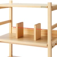 仕切り板は可動します。