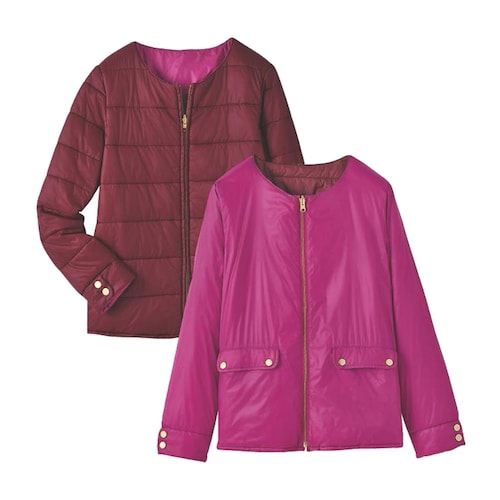 発熱中わたリバーシブルジャケット