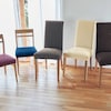 【ベルメゾン】スペイン製ぴったりフィットする伸びる椅子カバー・同色2枚セット
