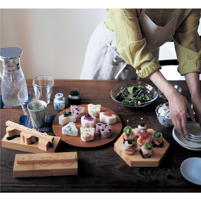 食卓を華やかにしてくれる木曽ヒノキの押し型［日本製］ 【ご飯を詰めて押し出すだけ】｜通販のベルメゾンネット