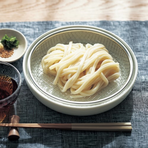 そのまま食卓に出せる揚げ物ざる＆美濃焼皿セット[日本製]