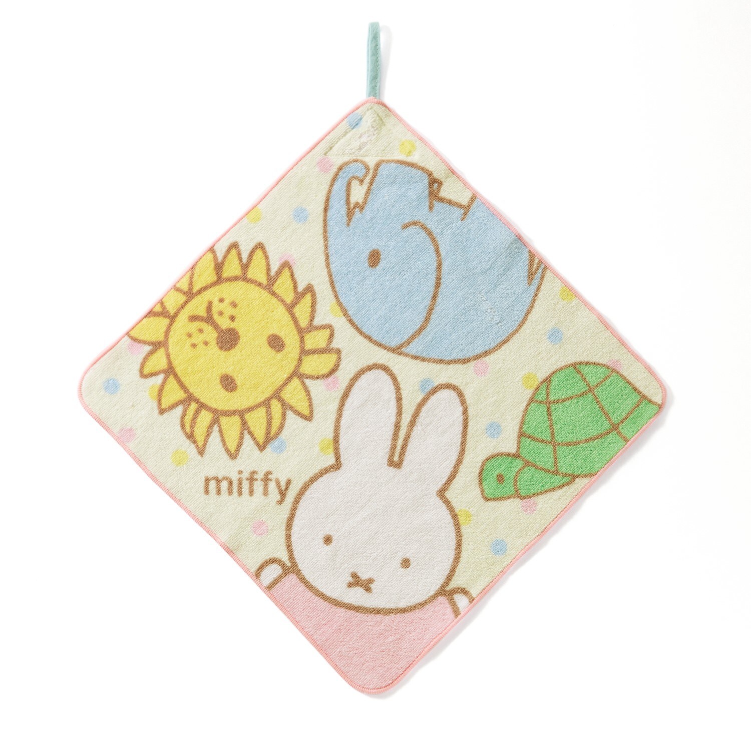 超特価SALE開催！ ミッフィー ループタオル3枚組 ハンドタオル miffy