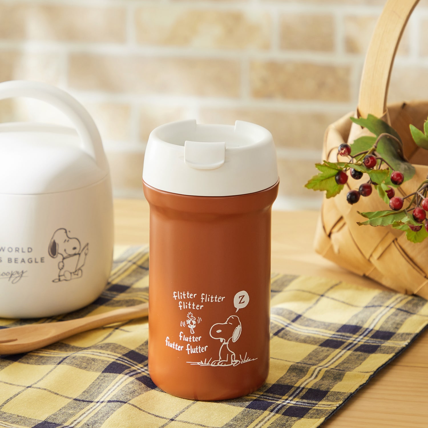 定形外発送送料無料商品 新品♡スヌーピー カフェマグボトル 380ml