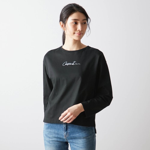 綿素材プリント長袖Ｔシャツ (S～6L)