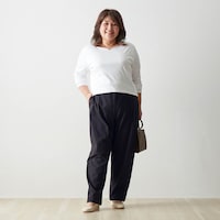 モデル身長161cm／トップス3L・ボトム3L