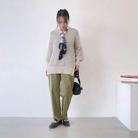 コーディネート例　スタッフ身長168cm