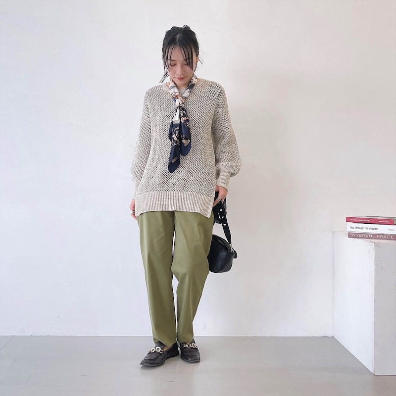 コーディネート例　スタッフ身長168cm