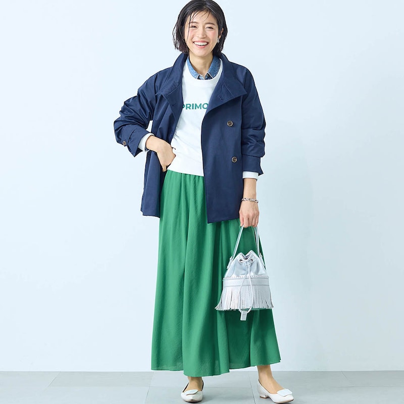 モデル身長168cm／M