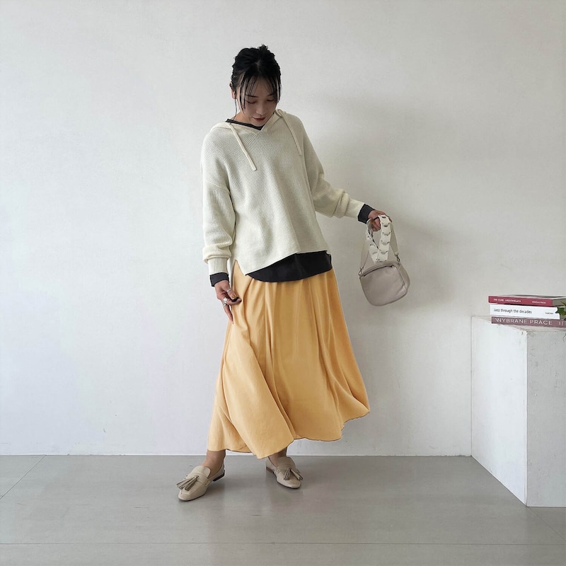 コーディネート例　スタッフ身長168cm