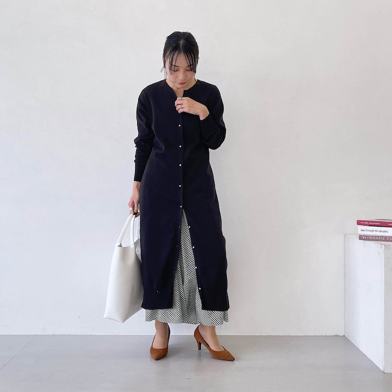 コーディネート例　スタッフ身長168cm