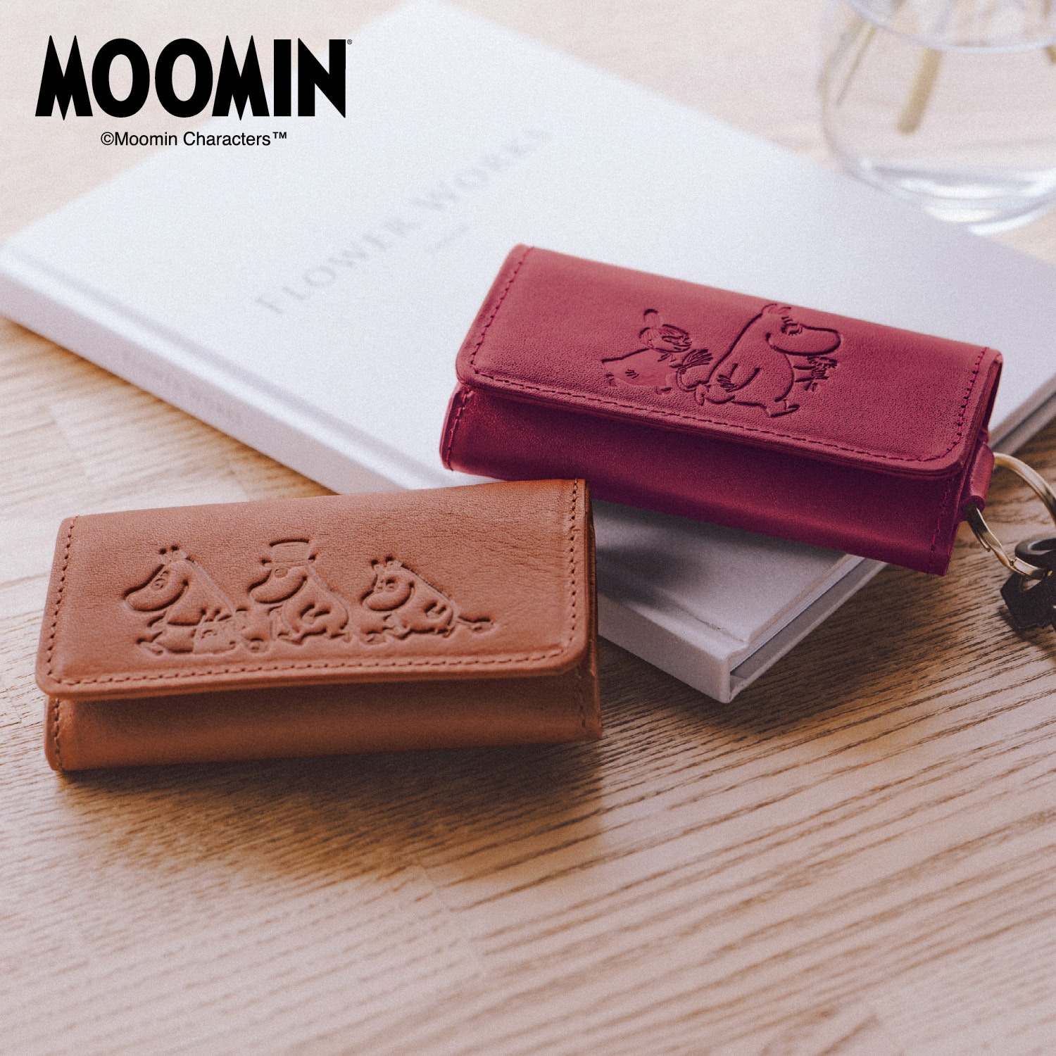 本革キーケース［日本製］「ムーミン」(ムーミン/MOOMIN)｜通販の