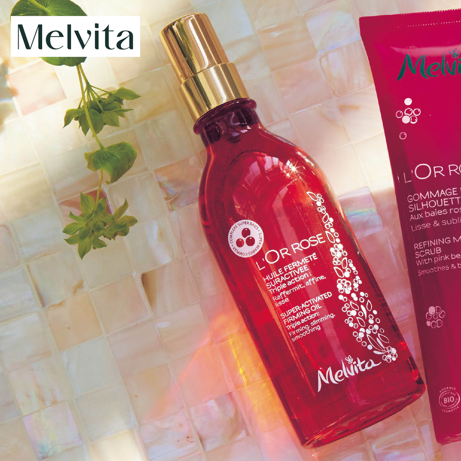 【メルヴィータ/Melvita】ロルロゼ ピンクフィット ボディオイル 100ml