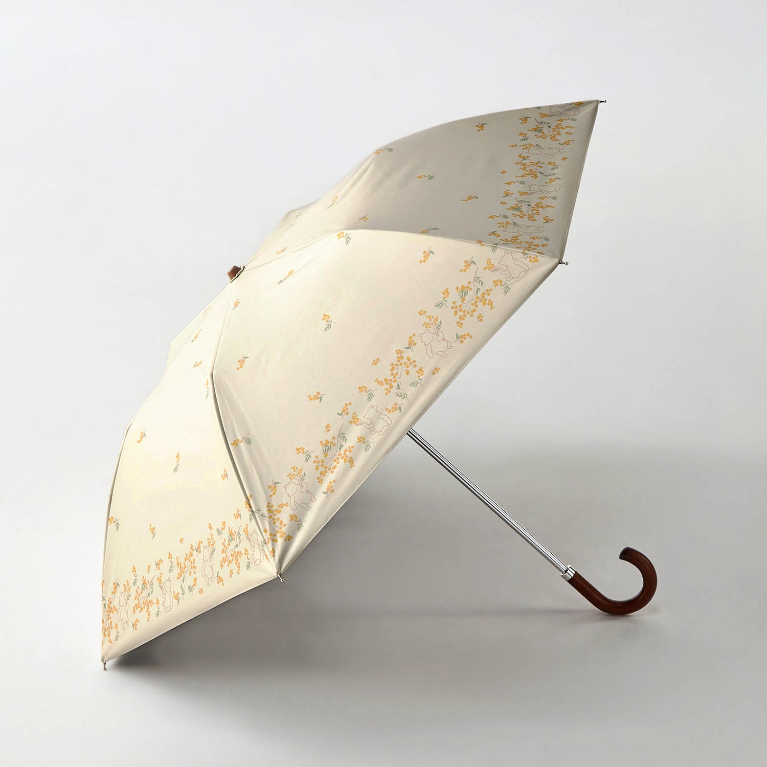 １級遮光折りたたみ晴雨兼用日傘（選べるキャラクター）（ディズニー 