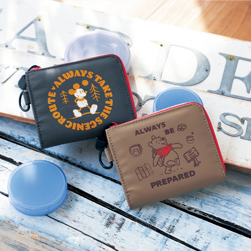 撥水素材のミニ財布 選べるキャラクター ディズニー Disney 通販のベルメゾンネット