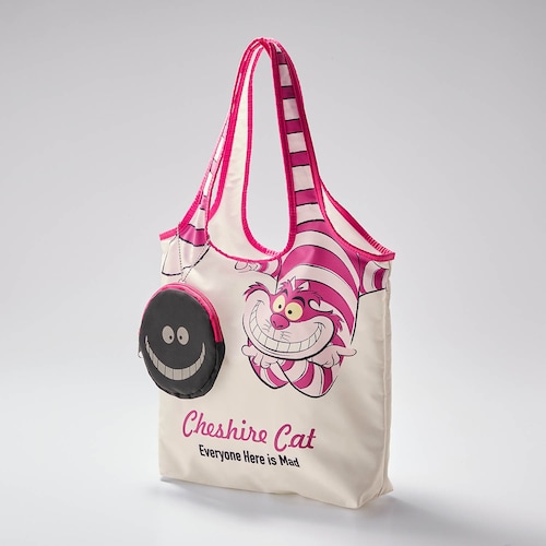 収納ケース付きショッピングバッグ「チェシャ猫」