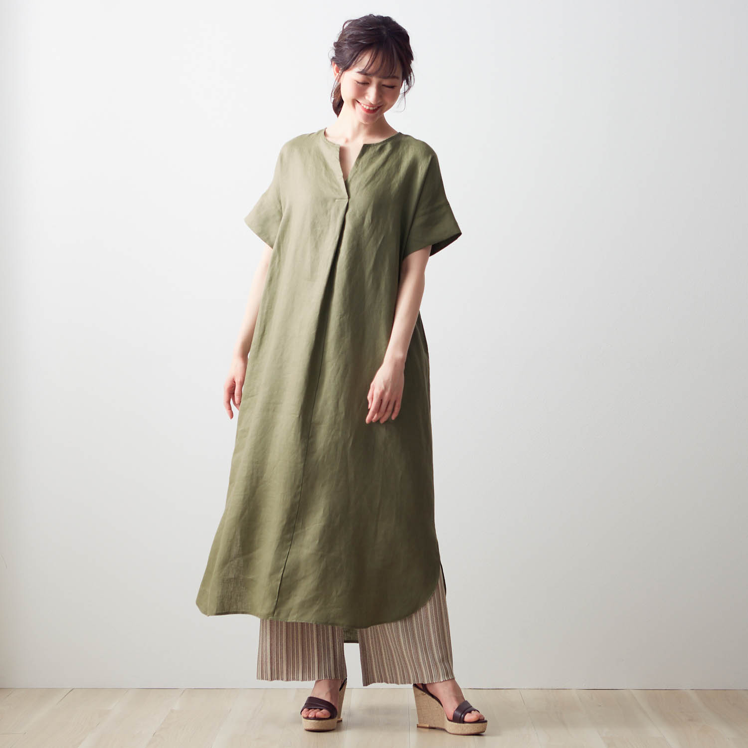 麻 ワンピースの通販 通販のベルメゾンネット 麻 ワンピースの通販 通販のベルメゾンネット