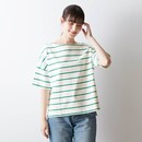 オフホワイト×グリーン