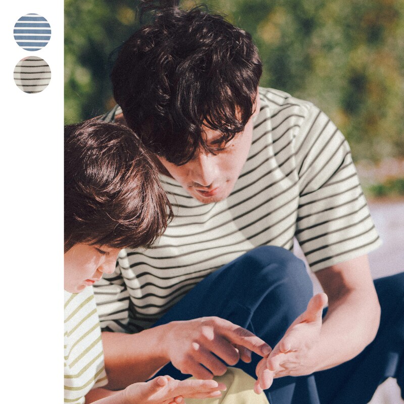 メンズ 綿100 マイニチボーダーｔシャツ ナチュラル スタンダード Natural Standard 通販のベルメゾンネット