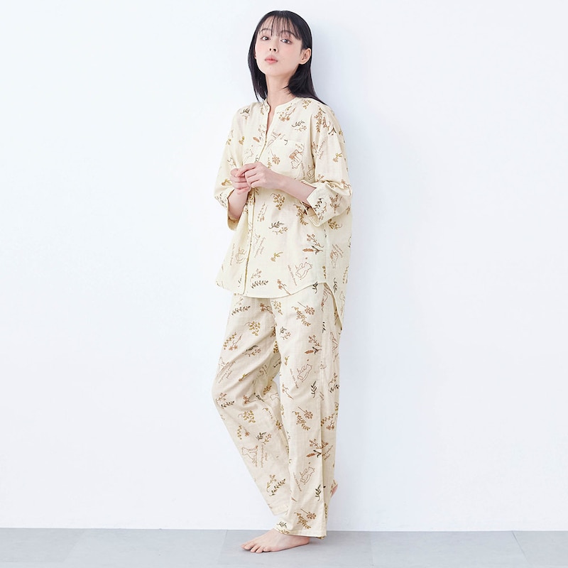 クラシック・プー　モデル身長165cm／Ｍ※撮影用のためボトム股下＋4ｃｍ