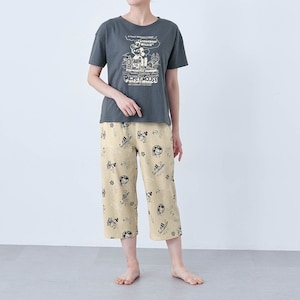 モデル身長167cm／M ※写真は撮影用のため股下+3㎝になります。