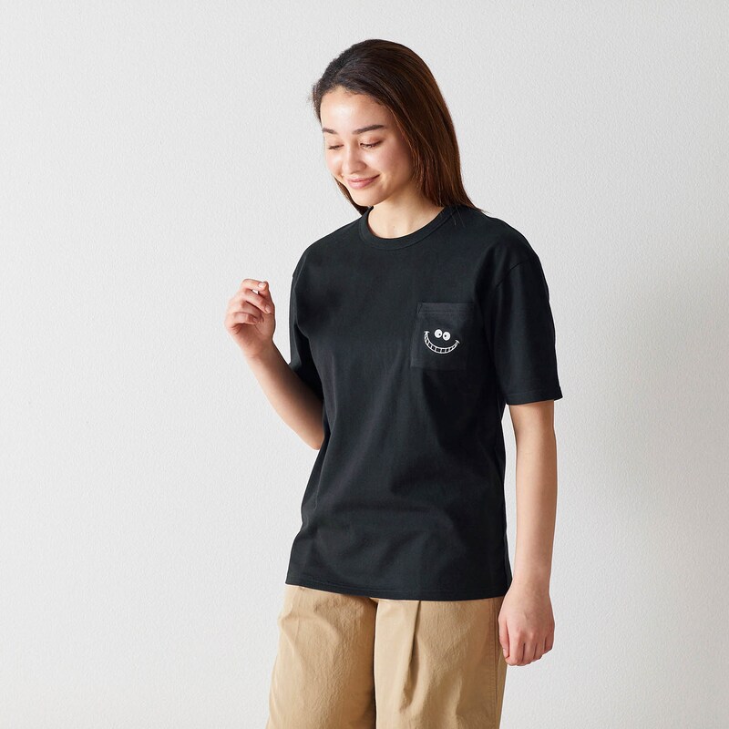 ユニセックス ちびかおポケットｔシャツ 選べるキャラクター ディズニー Disney 通販のベルメゾンネット