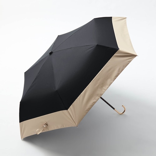 1級遮光素材使い晴雨兼用折りたたみ日傘
