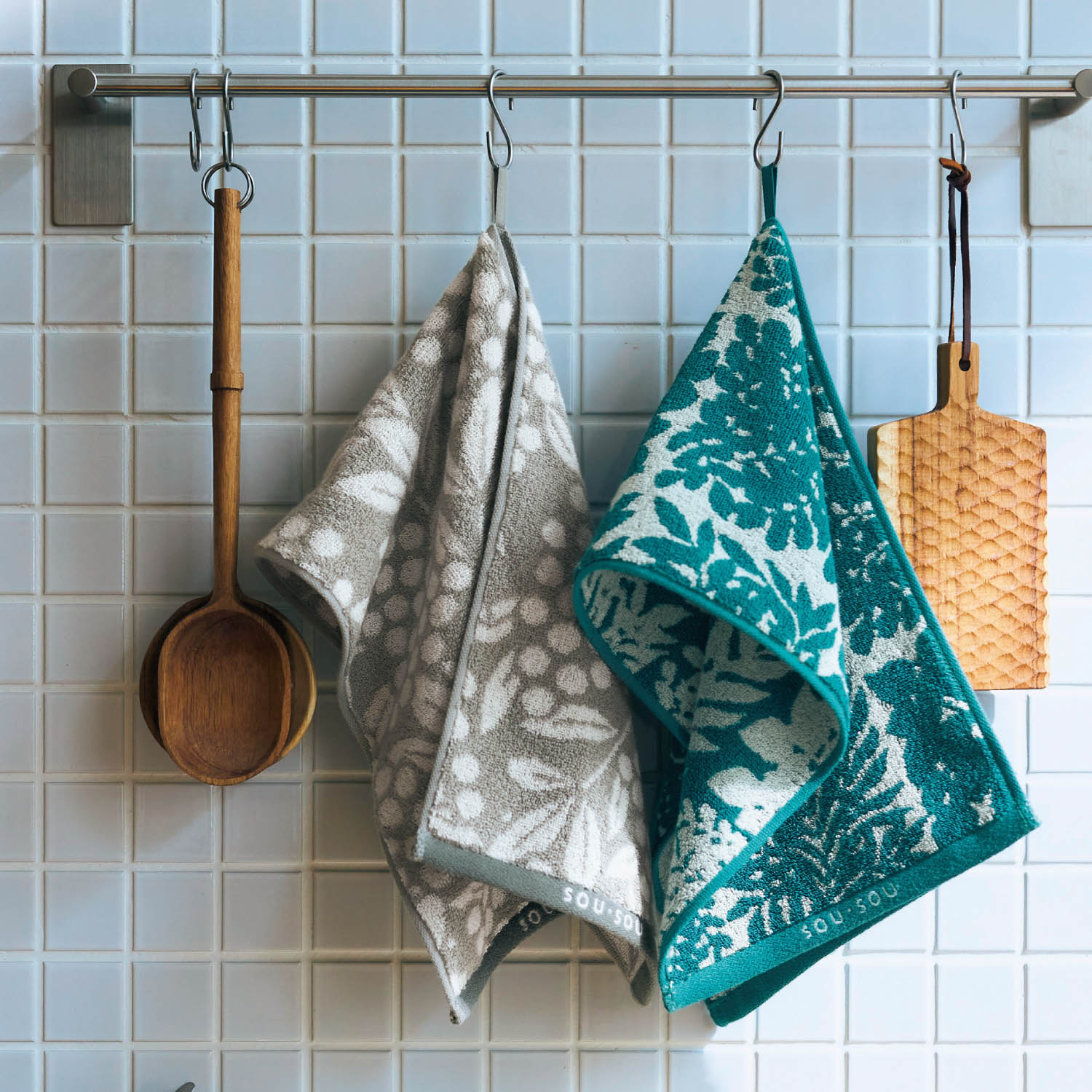 【SOU・SOU(ソウソウ)】「SOU・SOU」今治産テキスタイルキッチンタオル