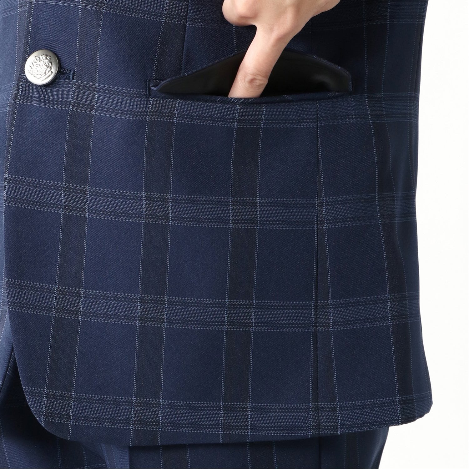 キッズ服男の子用(90cm~)WANDER FACTORY　ワンダーファクトリー　スーツ　６点セット　チェック