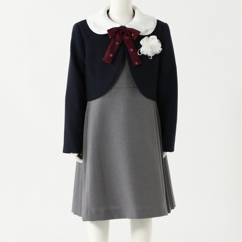 ボレロ＆プリーツワンピース スーツセット【子供服】（子供服 スーツ  