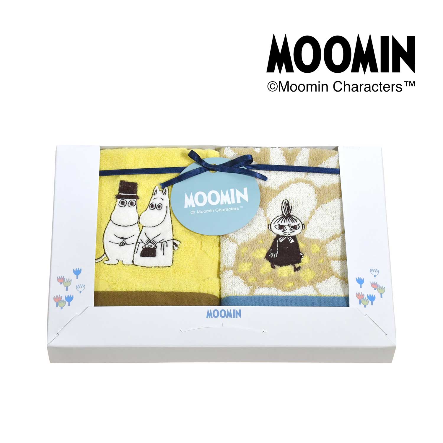 【ムーミン/MOOMIN】ムーミン(フレグラント) ウォッシュタオル2枚セット