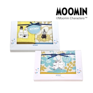 【ムーミン/MOOMIN】ムーミン (フレグラント) フェイス・ウォッシュタオル3枚セット