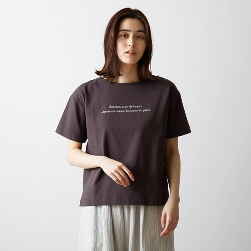 【汗ジミ防止】綿100％プリントTシャツ