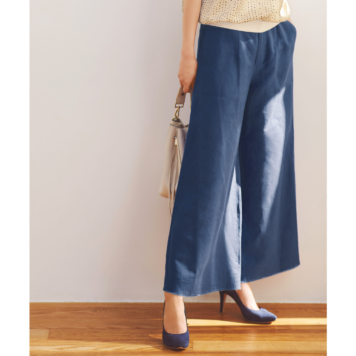 麻調フリンジ使いワイドパンツ スタイルノート ブラーミン Stylenote Brahmin 通販のベルメゾンネット 麻調フリンジ使いワイドパンツ スタイルノート ブラーミン Stylenote Brahmin 通販のベルメゾンネット