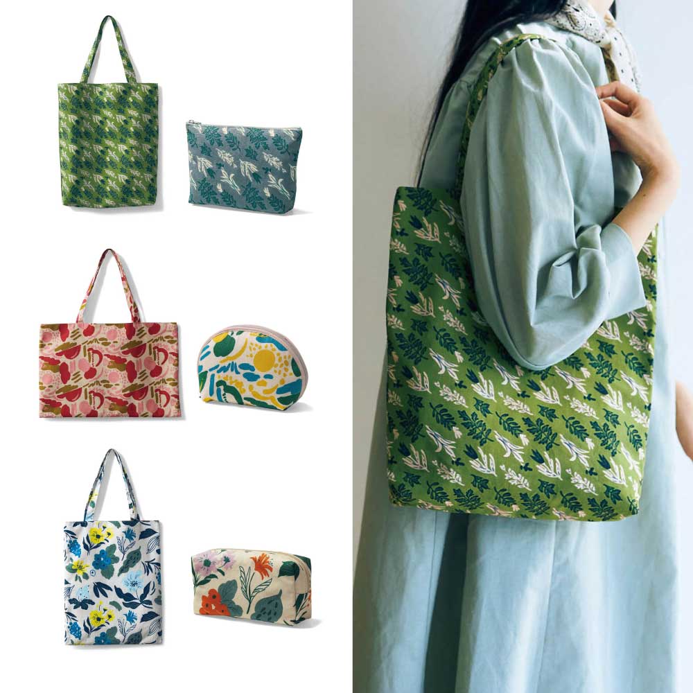 【ベルメゾン】Sarahbel the timeless トートバッグ & ポーチ 【ベルメゾン】Sarahbel the timeless トートバッグ & ポーチ