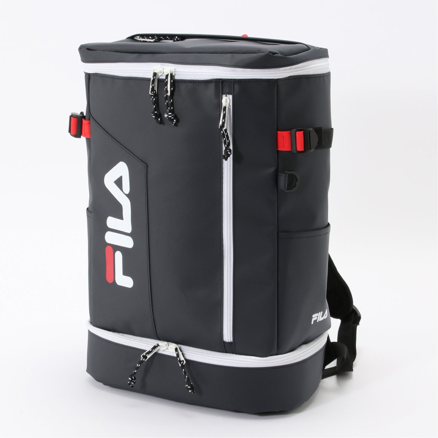 【フィラ/FILA】撥水2層式スクエアリュックサック 35L/フィラ サイン