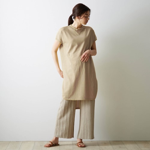 【3月31日(金)販売終了】 100回洗っても型崩れしにくいタフなロングニット 【乾燥機OK】【毛玉になりにくい】