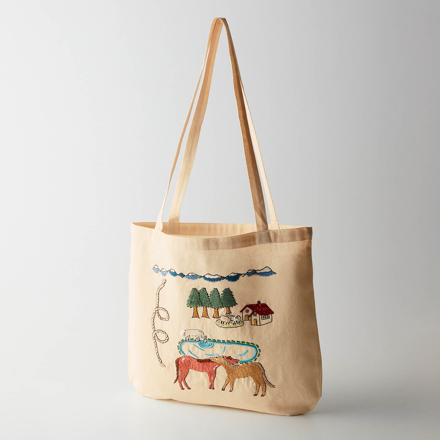 手作り刺繍トートバッグキット 通販のベルメゾンネット 手作り刺繍トートバッグキット 通販のベルメゾンネット