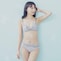 ペアになるショーツとのセット着用例（グレー）