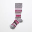 Ａ２６０ピンクミックスボーダー(ミドル丈)