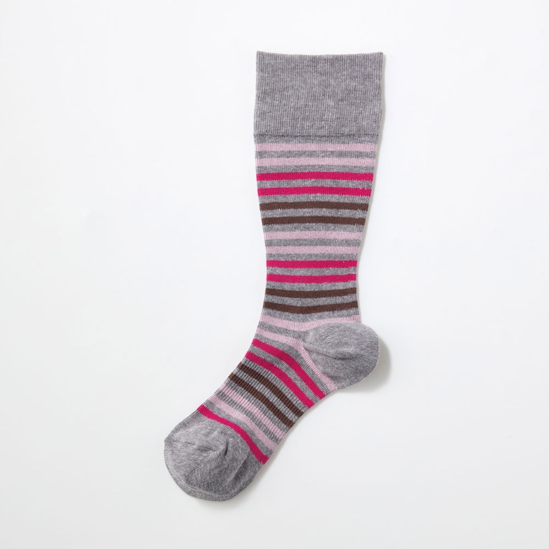 Ａ２６０ピンクミックスボーダー(ミドル丈)