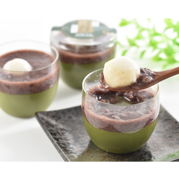 【ベルメゾン】【予約商品】 母の日 十勝小豆抹茶プリン(白玉入り) 【ご注文は5月3日まで】